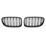 Решетка радиатора (ноздри) BMW 3-Series E90/E91 (2009-2012) в стиле M3 (Gloss Black)