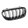 Решетка радиатора (ноздри) BMW 3-Series E90/E91 (2009-2012) в стиле M3 (Gloss Black)