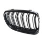Решетка радиатора (ноздри) BMW 3-Series E90/E91 (2009-2012) в стиле M3 (Gloss Black)