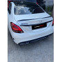Спойлер кришки багажника Mercedes C-Class W205 (2014-2021) у стилі AMG C63