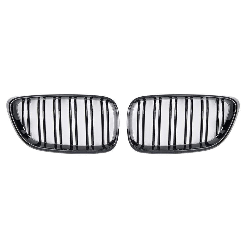 Решетки радиатора (ноздри) BMW 2 F22-F23 M2 Style Gloss Black