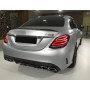 Спойлер крышки багажника Mercedes C-Class W205 (2014-2021) в стиле AMG C63