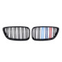 Решетка радиатора (ноздри) BMW 2-Series F22/F23 (2013-2019) в стиле M2-Look (Tri-Color)