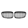 Решетки радиатора (ноздри) BMW 1 F20-F21 M1 Style дорест Gloss Black