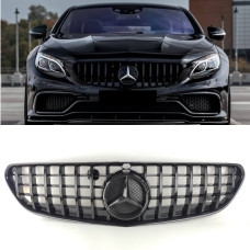 Решітка радіатора Mercedes S Class Coupe C217 GT AMG чорний глянець
