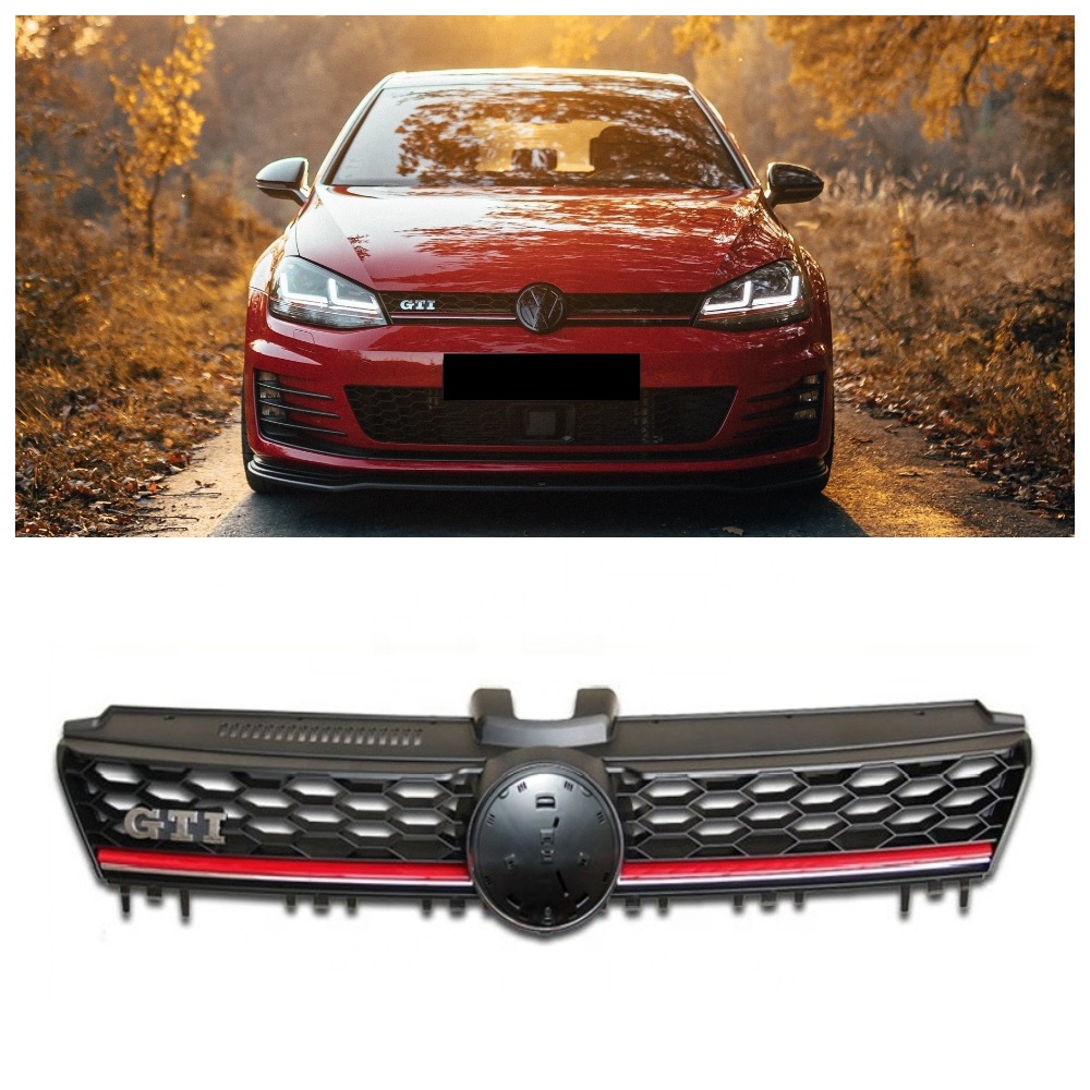 Решетка радиатора Volkswagen Golf 7 5G (2012-2017) в стиле GTI