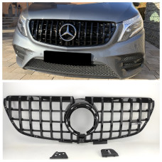 Решітка радіатора Mercedes Viano W447 (2019-2023) у стилі AMG GT Panamericana