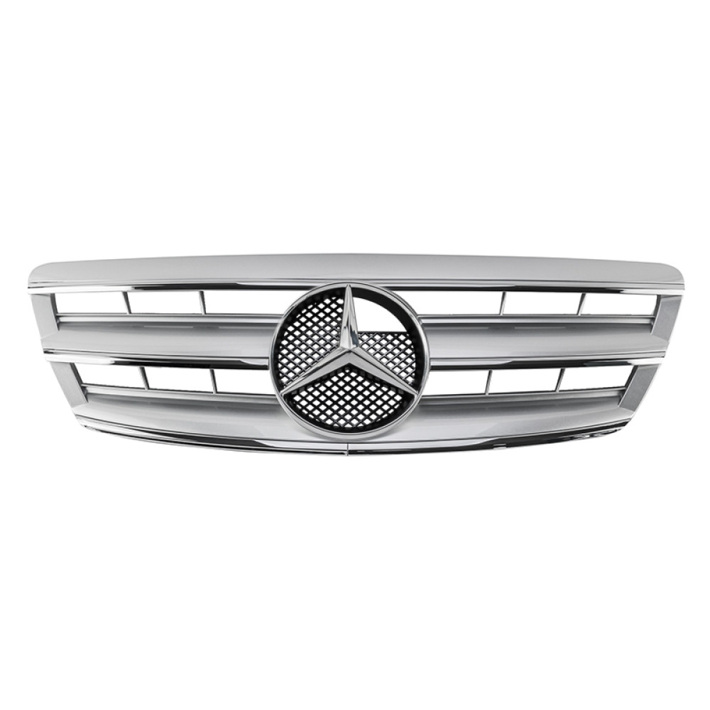 Решетка радиатора Mercedes S-Class W220 (2002-2005) в стиле AMG