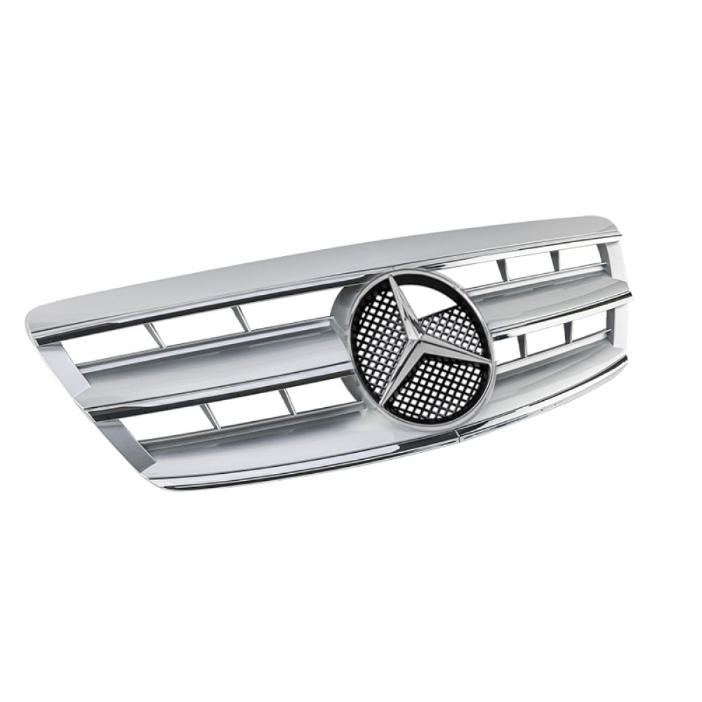 Решетка радиатора Mercedes S-Class W220 (2002-2005) в стиле AMG