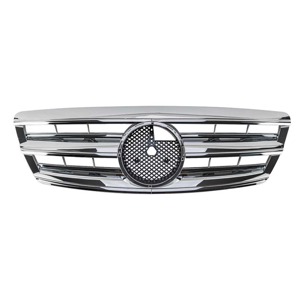Решетка радиатора Mercedes S-Class W220 (2002-2005) в стиле AMG (Chrome)