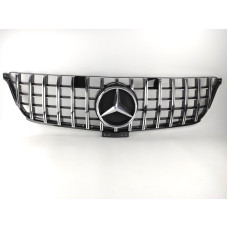 Решітка радіатора Mercedes ML Class W166 стиль GT Panamericana Хром Решітка радіатора Mercedes ML Class W166 стиль GT Panamericana Хром