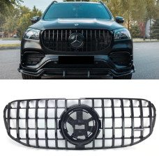Решітка радіатора Mercedes-Benz GLS X167 (2019-2023) у стилі AMG Panamericana