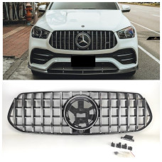 Решітка радіатора Mercedes GLE Class W167 (2019-2023) у стилі AMG Panamericana