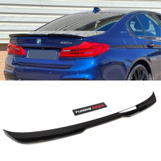 Спойлер крышки багажника BMW 5 G30 Pro Style черный глянец