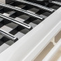 Решетка радиатора Mercedes G-Class W463 (1990-2014) в стиле GT Panamericana (White Chrome)