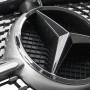 Решітка радіатора Mercedes E Class W213 стиль Diamond срібло