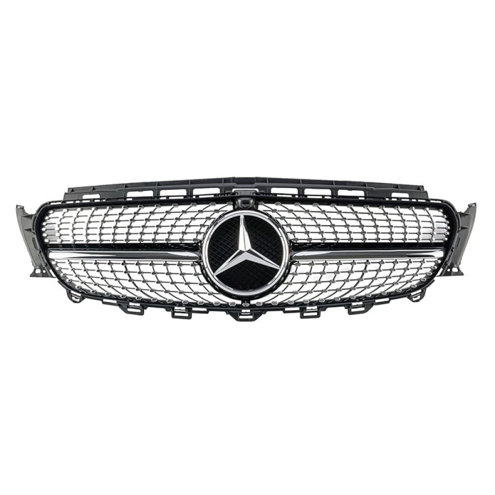 Решетка радиатора Mercedes E-klass W213 в стиле DIAMOND Black
