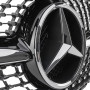 Решітка радіатора Mercedes E Class W213 стиль DIAMOND чорний