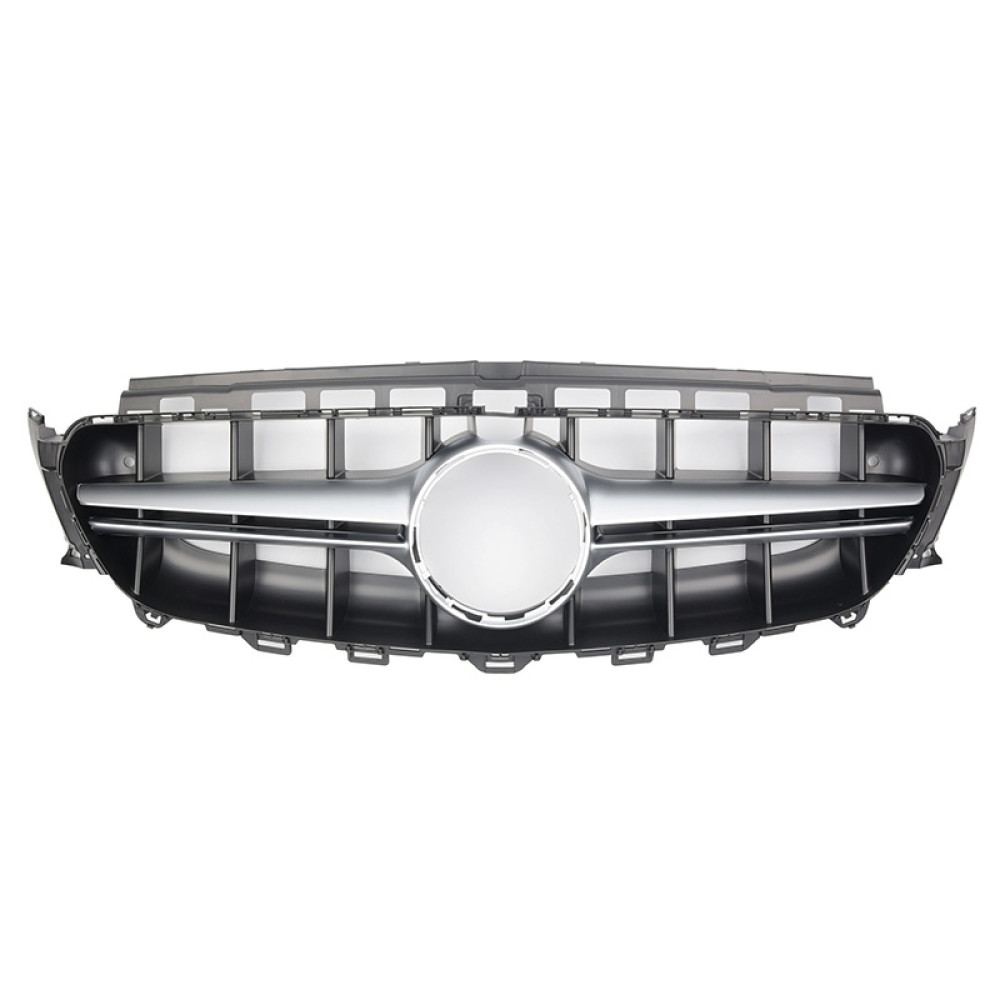 Решетка радиатора Mercedes E-klass W213 в стиле AMG Avantgarde Matte Chrome