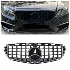 Решітка радіатора Mercedes E-Class W212 (2013-2016) у стилі Panamericana (Avantgarde Black) Решітка радіатора Mercedes E-Class W212 (2013-2016) у стилі Panamericana (Avantgarde Black)