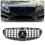 Решітка радіатора Mercedes E-Class W212 (2013-2016) у стилі Panamericana (Avantgarde Black)