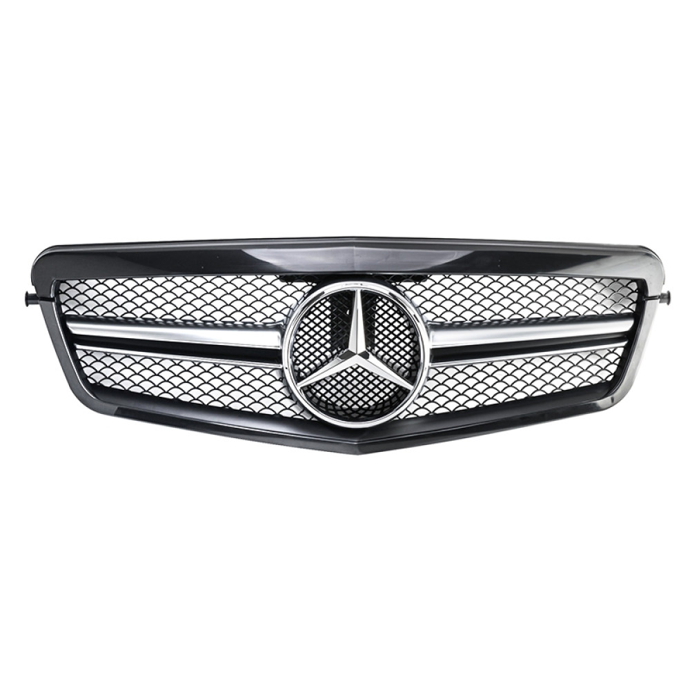 Решітка радіатора для Mercedes E-Class W212 (2009-2013) у стилі AMG