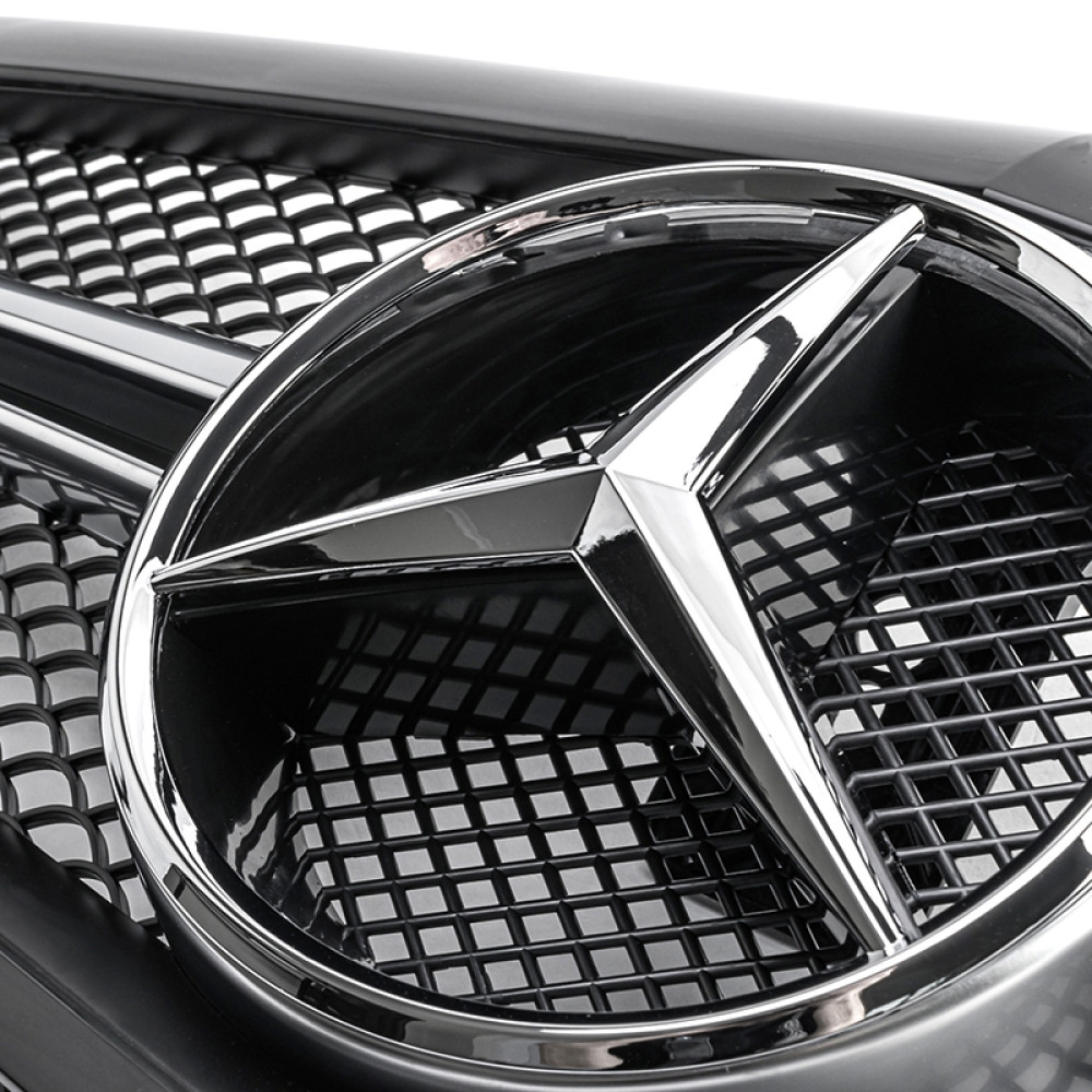Решетка радиатора для Mercedes E-Class W212 (2009-2013) в стиле AMG
