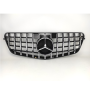 Решітка радіатора Mercedes E Class W212 стиль AMG Panamericana хром