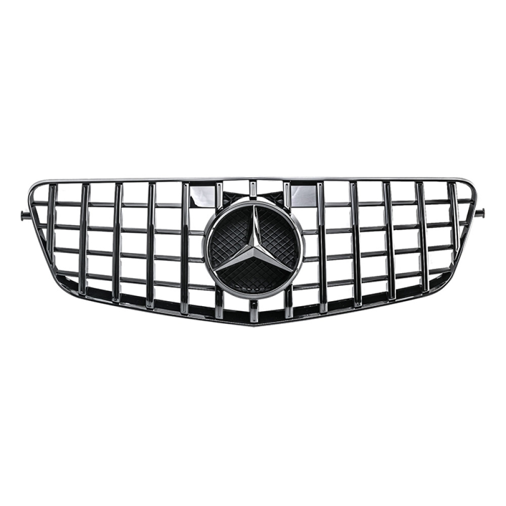 Решітка радіатора Mercedes E Class W212 стиль AMG Panamericana чорний