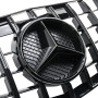 Решітка радіатора Mercedes E Class W212 стиль AMG Panamericana чорний