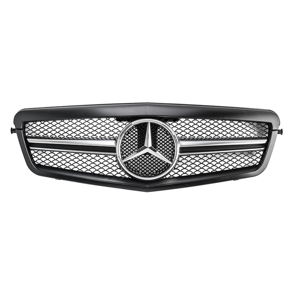 Решітка радіатора для Mercedes E-Class W212 (2009-2013) у стилі AMG