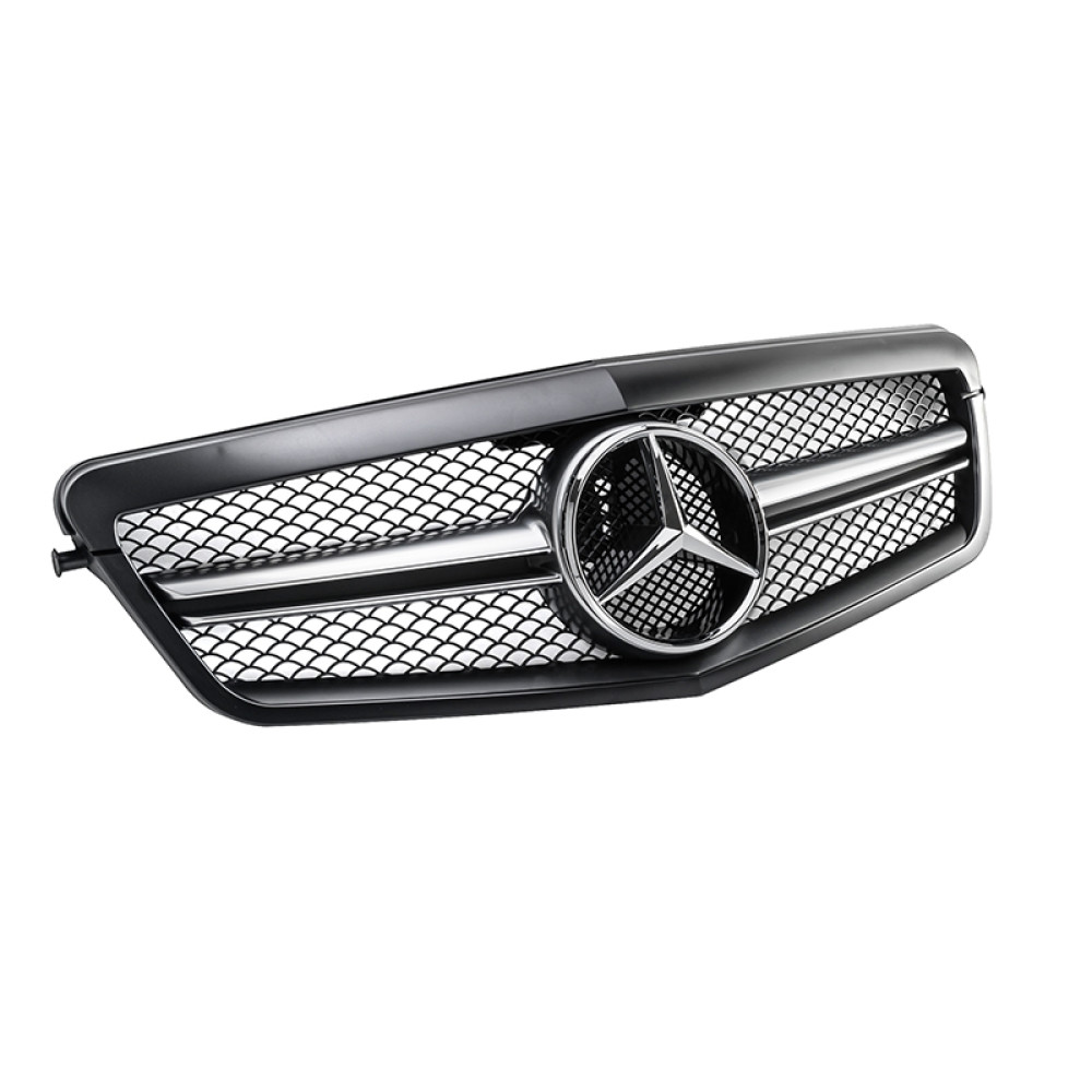 Решітка радіатора для Mercedes E-Class W212 (2009-2013) у стилі AMG