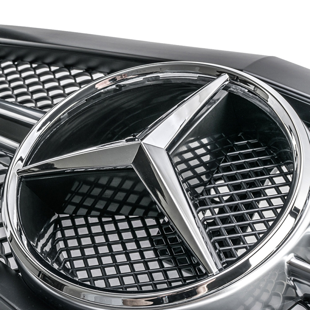 Решітка радіатора для Mercedes E-Class W212 (2009-2013) у стилі AMG