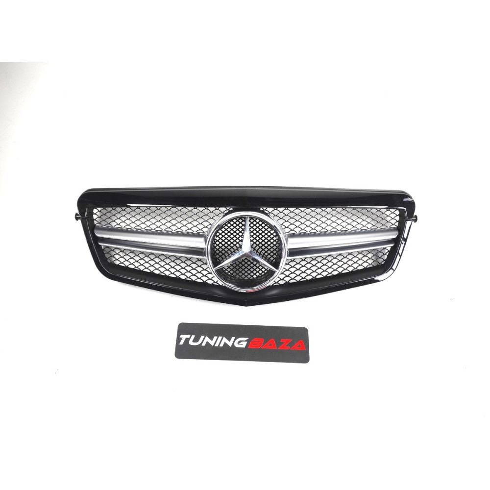 Решітка радіатора для Mercedes E-Class W212 (2009-2013) у стилі AMG