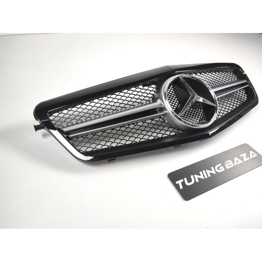 Решетка радиатора для Mercedes E-Class W212 (2009-2013) в стиле AMG