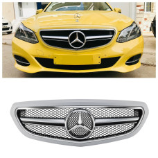Решітка радіатора для Mercedes E-Class W212 (2013-2016) у стилі AMG під фарбування Решітка радіатора для Mercedes E-Class W212 (2013-2016) у стилі AMG під фарбування