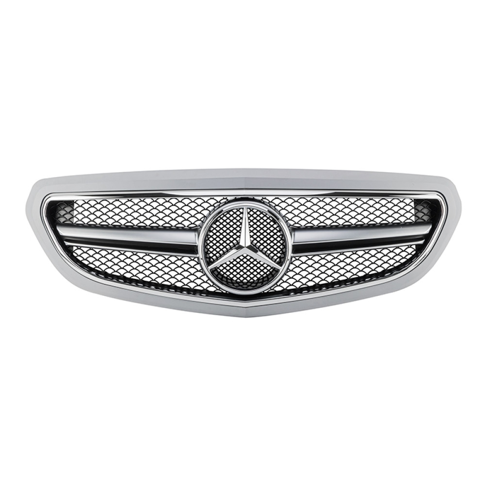 Решітка радіатора для Mercedes E-Class W212 (2013-2016) у стилі AMG під фарбування