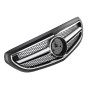 Решітка радіатора для Mercedes E-Class W212 (2013-2016) у стилі AMG (Black Matte Chrome)