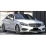 Решітка радіатора для Mercedes E-Class W212 (2013-2016) у стилі Diamond AMG Avantgarde Black Chrome