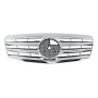 Решітка радіатора Mercedes E-Class W211 (2006-2009) у стилі AMG (Chrome)