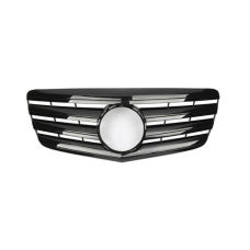 Решітка радіатора Mercedes E-Class W211 (2006-2009) у стилі AMG (Black Gloss)