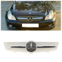 Решетка радиатора Mercedes CLS W219 (2004-2008) в стиле AMG (White Chrome)