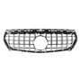 Решетка радиатора Mercedes CLA-klass W117 в стиле GT PANAMERICANA Black Chrome