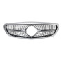 Решітка радіатора для Mercedes C-Class W205 (2014-2018) у стилі Diamond (Silver Chrome)