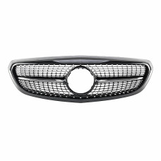 Решітка радіатора для Mercedes C-Class W205 (2014-2018) у стилі Diamond Silver (Рамка під фарбування) Решітка радіатора для Mercedes C-Class W205 (2014-2018) у стилі Diamond Silver (Рамка під фарбування)