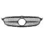 Решетка радиатора Mercedes C-klass W205 в стиле DIAMOND Black Chrome