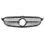 Решетка радиатора Mercedes C-klass W205 в стиле DIAMOND Black Chrome