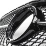 Решетка радиатора Mercedes C-klass W205 в стиле DIAMOND Black Chrome