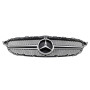 Решетка радиатора Mercedes C-klass W205 в стиле Avantgarde Matte Chrome