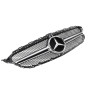 Решетка радиатора Mercedes C-klass W205 в стиле Avantgarde Matte Chrome